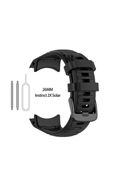 Choice Garmin Instinct 2X black Official Silicone Strap For Instinct 2X Smart...