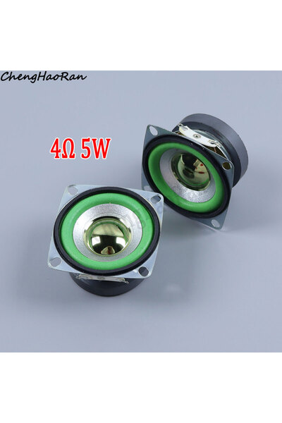 Choice3 Green 1 Pc 4R 5W Portable Audio Full Range Speaker Driver 3Ohm 5W 53m...