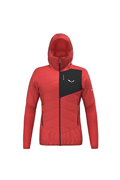 Salewa Geacă bărbați Ortles Hybrid TirolWool Responsive FW 2025-Roșu/Negru-52/XL