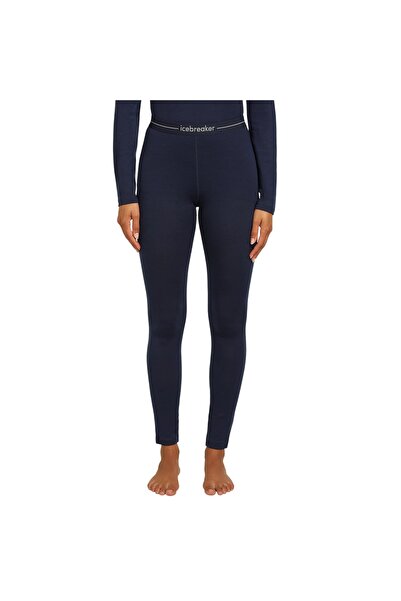 Icebreaker Pantaloni strat de bază 260 Tech pentru femei, bleumarin, XS