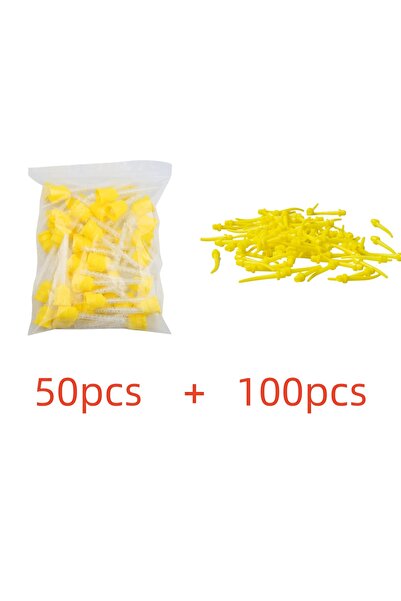 choice2 150pcs Set 50/100/150pcs Dental Mixing Tips Tubes Disposable Nozzles ...