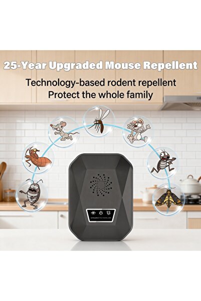 Choice Ultrasonic Pest Repeller 3 in 1 For Mosquito Cockroach And Mouse 3 Adj...
