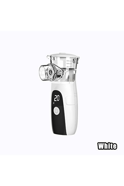 Choice4 White Handheld Portable Inhale Nebulizer LCD Display Mesh Atomizer in...