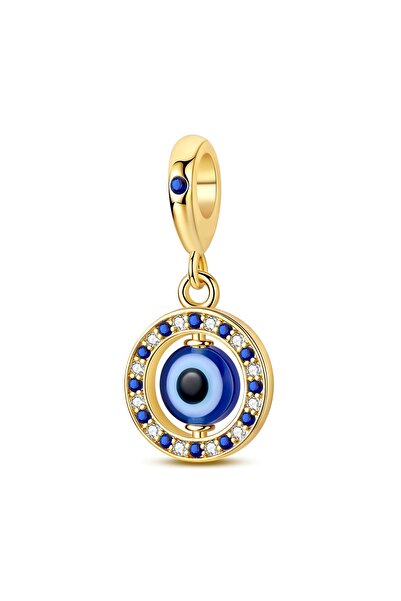 Choice7 KTC681-GD Original 925 Silver Gold Charms Beads Fit Bracelet DIY Elep...