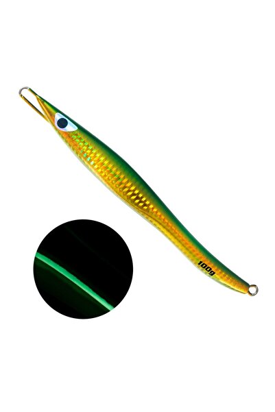 Choice 60g Green JIGGING PRO G2 Needle Vertical Metal Jig 60g-250g Fast Sinki...