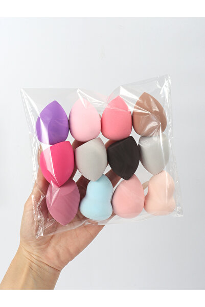 choice2 12Pcs Medium Size Beauty Sponge 6/12/24/36/60 Pieces, Random Color an...