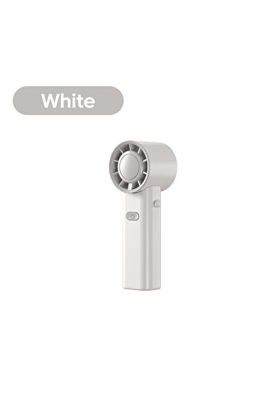Choice White Portable Handheld Small Fan Lightweight 3-Speed Strong Wind Type...