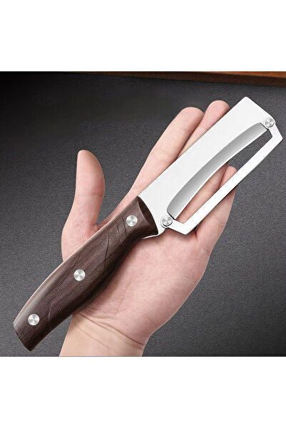 Choice1 1pcs-Imitated wood Stainless Steel Peeler with Wooden Handle for Peel...