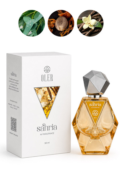 Oler AI Fragrance Sahria EDP Kadın Parfüm 50ml | Oryantal ve Sıcak | Okaliptü...