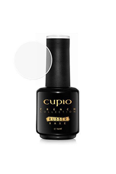 Cupio Bază de cauciuc Colecția Franceză - Transparent 15ml