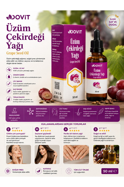 Dovit 50 ml Grape Seed Oil