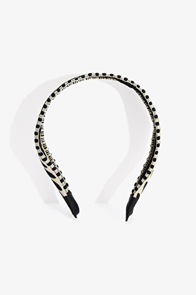 Penti Siyah Beyaz Belinda Taç