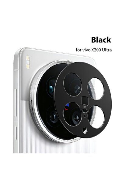 Choice Other vivo X200 Pro black Aluminum Metal Rear Camera Lens Protector fo...