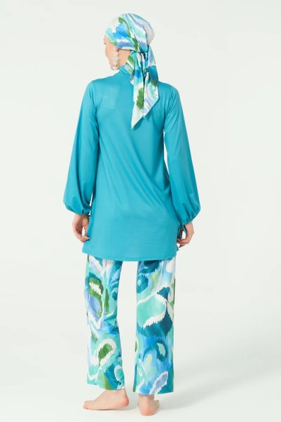 ALFASA Morena Patterned Hijab Swimsuit