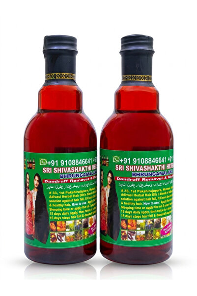 Kottakkal Adivasi Bhrungamalaka 108 Herbal Oil 500ml ( pack of 2 )