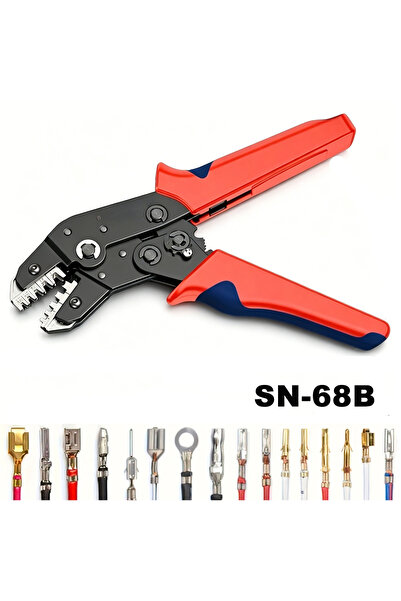 Choice كماشة تجعيد الأسلاك SN-68B لـ JST PH 2.0 مم، وXH 2.5 مم، وVH 3.96 مم، ...