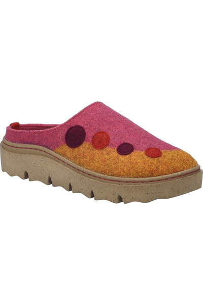 Josef Seibel Carmaux 04 | Hausschuh für Damen | Gelb Carmaux 04, orange-multi
