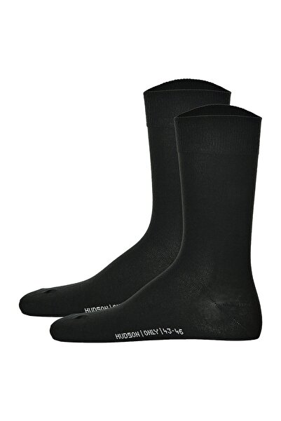 Hudson 2 Paar Herren Socken - Only 2-Pack, Strumpf, Komfortbund, Einfarbig