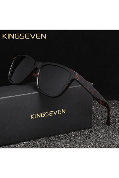 Choice9 نظارات شمسية دائرية عصرية LC-C12 KNGSEVEN للرجال والنساء، نظارات مستق...