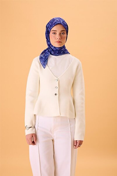 Silk Home وشاح قطني ناعم رفيع منقوش باللون الأرجواني والأرجواني الفاتح مقاس 9...