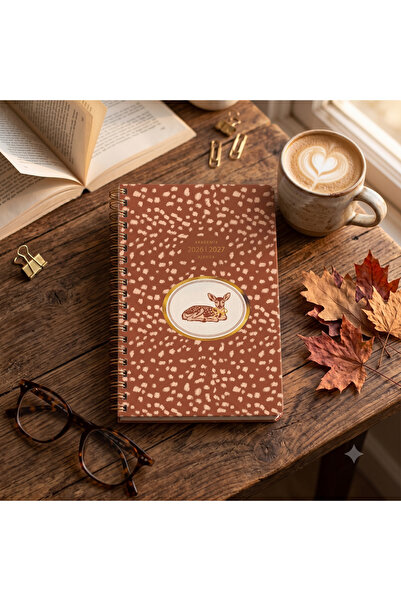 KESKİN COLOR Sharp 17*24 Spiral Academic Agenda - Bambi