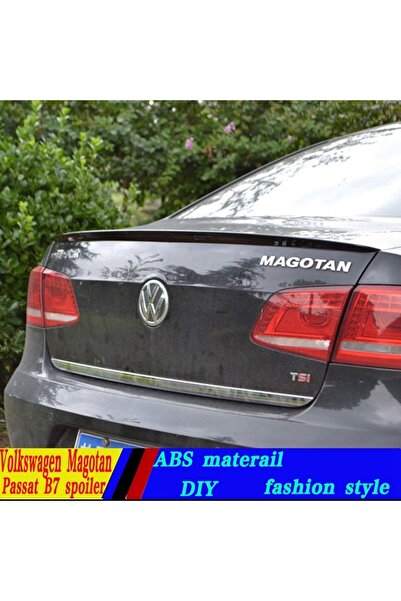 Universal Volkswagen Passat B7 Bagaj Üstü Spoiler Abs Plastik 2011-2015