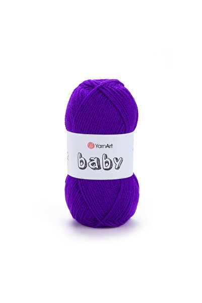 Yarnart Baby - Baby Hand Knitting Yarn Eggplant Purple-203