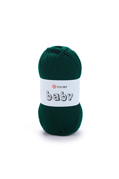 Yarnart Baby - Baby Hand Knitting Rope Green-590