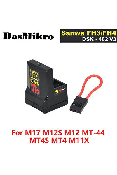 Choice DSK-482 V3 Sanwa FH3 FH4 Compatible Receiver 2.4G FHSS-3 FHSS-4 4 Chan...