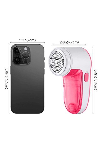 choice2 Pink Electric Hair Remover Fabric Shaver Portable Hair Ball Trimmer R...