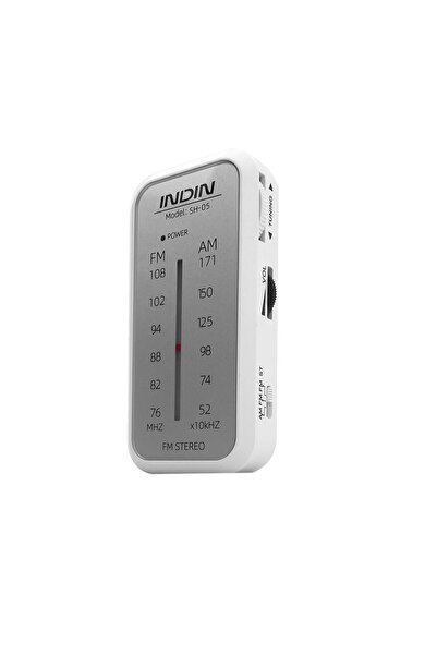 Choice WHITE Portable FM Stereo Radio Receiver with Sound Effects FM76-108MHz...
