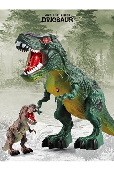 Choice green Dinosaur Toys for Kids 3+, Electric Audiovisual Dinosaur Model E...