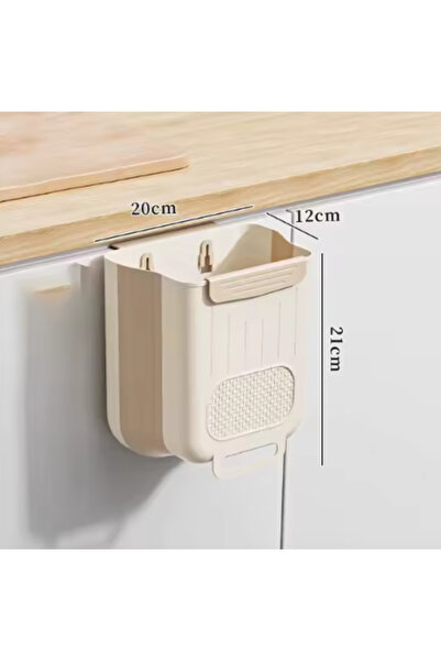 Choice4 YELLOW Suspended Folding Trash Cans Are Suitable For Kitchen Cabinet ...