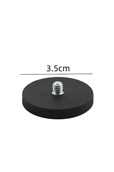 Choice 3.5cm Magnetic Tripod Head Base with D1/4-20 Male Thread, Magnetic Mou...