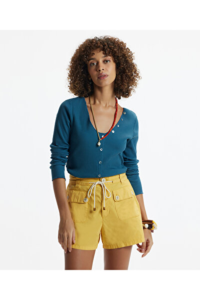 Yargıcı Denim Bermuda with Pocket Detail
