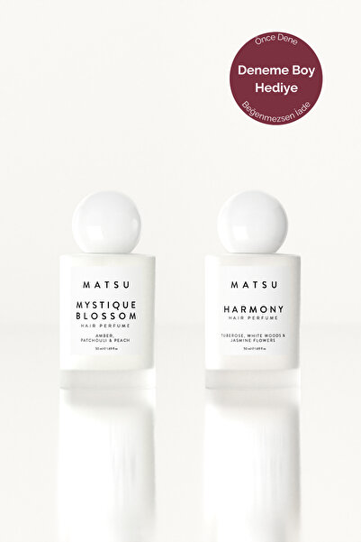 MATSU Mystique Blossom & Harmony Saç Parfümü Seti - Lüks ve Kalıcı Çiçeksi Ko...