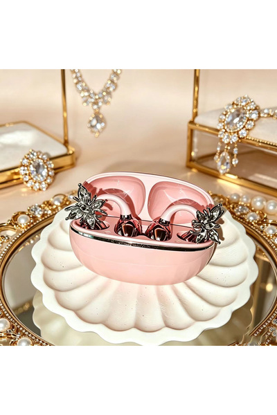 Choice1 سماعات بلوتوث DM08hudie-Pink عالمية الاستخدام بخطاف مفتوح، سماعات أذن...