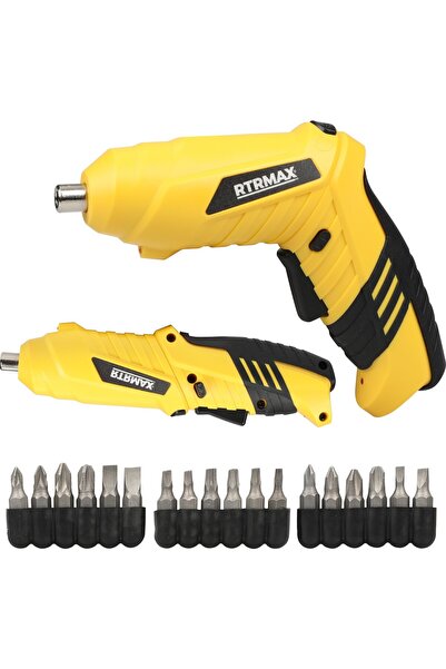 Rtrmax Şarjlı Tornavida Seti 19 Parça Rtm-326