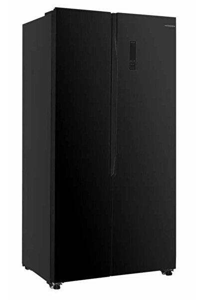 Heinner Frigider side-by-side HSBS-HM532NFGBKE++, Full No Frost, compresor In...