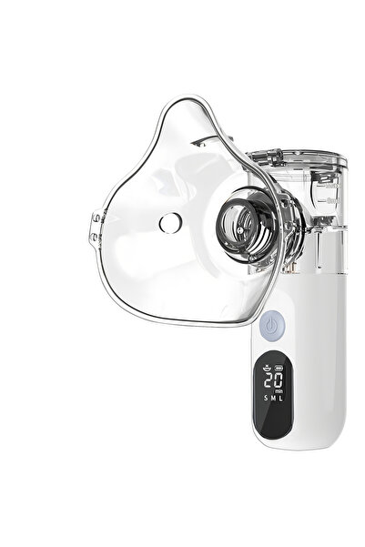 Choice white Fireurus Rechargeable Nebulizer Adjustable LED Display Medical S...