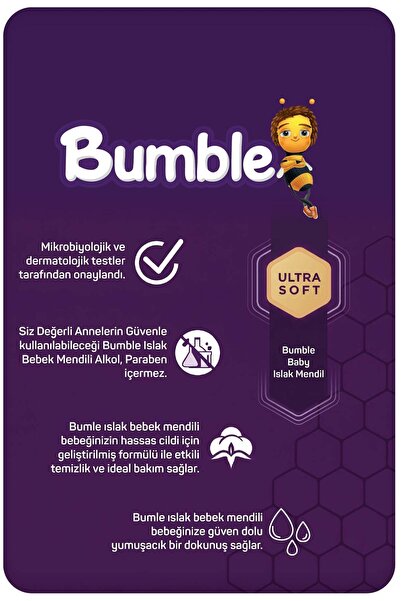 Bumble Baby Islak Mendil 100 Yaprak