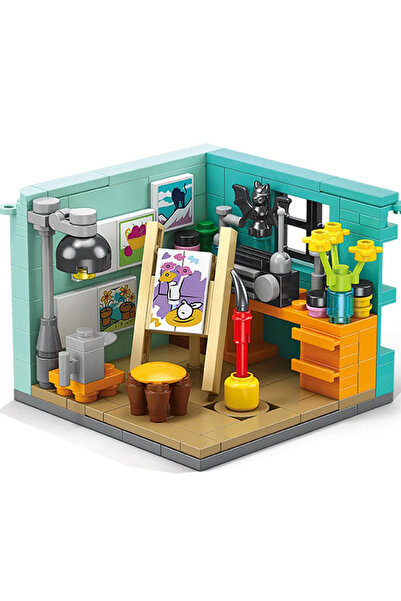 Choice4 8969-1 1 PC Mini Street View Dreams House Racer Car Doctor Painter Mu...