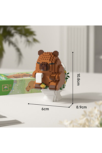 choice2 nobox 3147 Lovely Cartoon Animals Nanobricks Capybara Micro Diamond B...