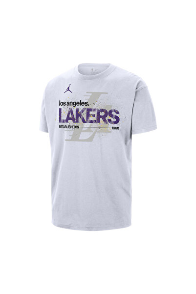 Nike LAL M NK CTS STMT JORDAN 85 TEE IF4526-100 Λευκό