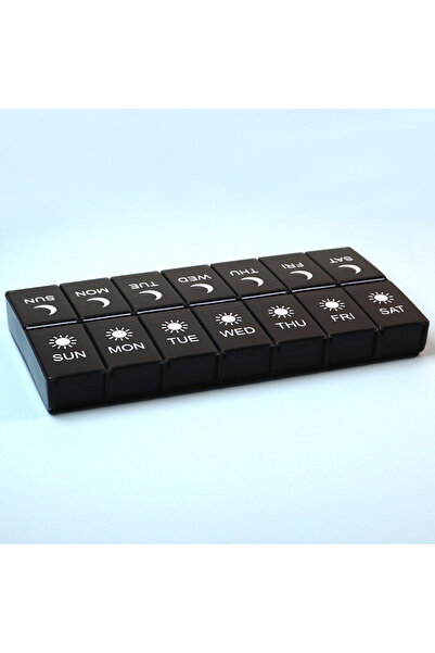 Choice1 No.3 New Hot Large Weekly Pill Cases Organizer 2 Times A Day Pill Box...