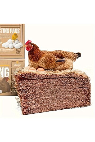 Choice1 1pcs Eco-Friendly Coconut Coir Palm Fiber Chicken Nesting Pads Reusab...