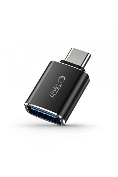 Tech-Protect Adaptor OTG USB-C - USB-A Ultraboost, Negru