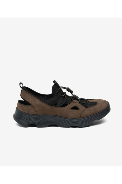 Greyder Erkek Duman Nubuk Hakiki Deri Sandalet 6Y1CS64768