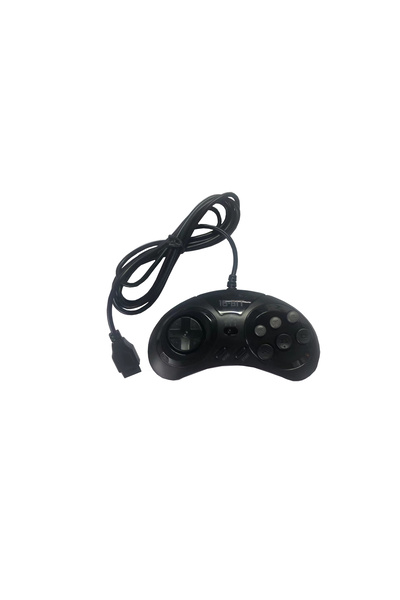 Choice Black Game Controller for 16bit SEGA Genesis 6 Button Gamepad for SEGA...