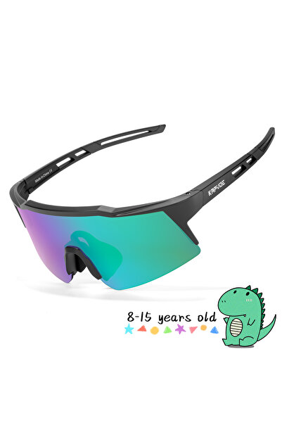KAPVOE 3lens 03 Child Photochromic Sports Sunglasses Cycling Glasses Kids UV4...
